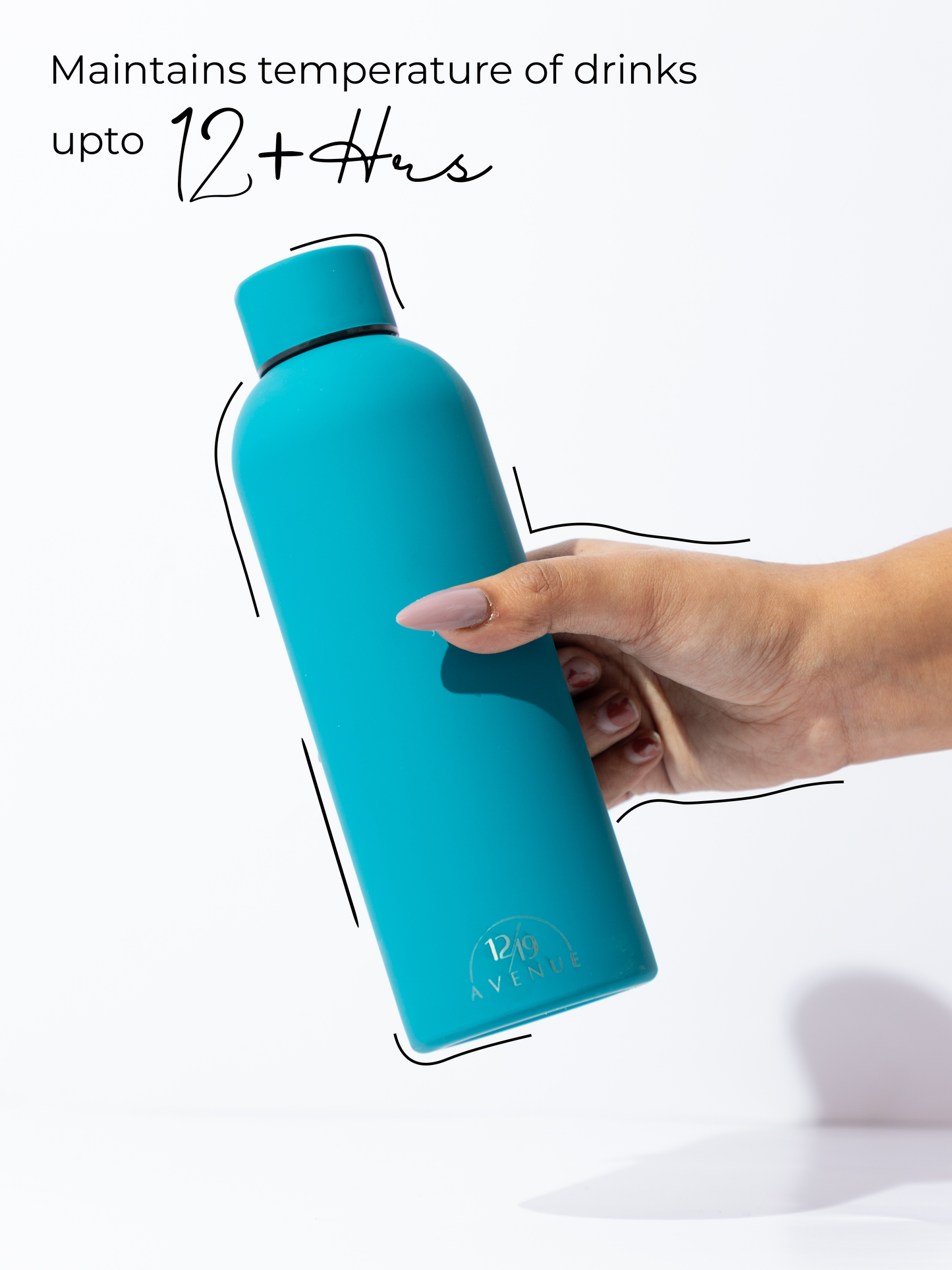 Personalized Name/Quote Bae-Sic Double Walled Insulated Bottles 500 ML