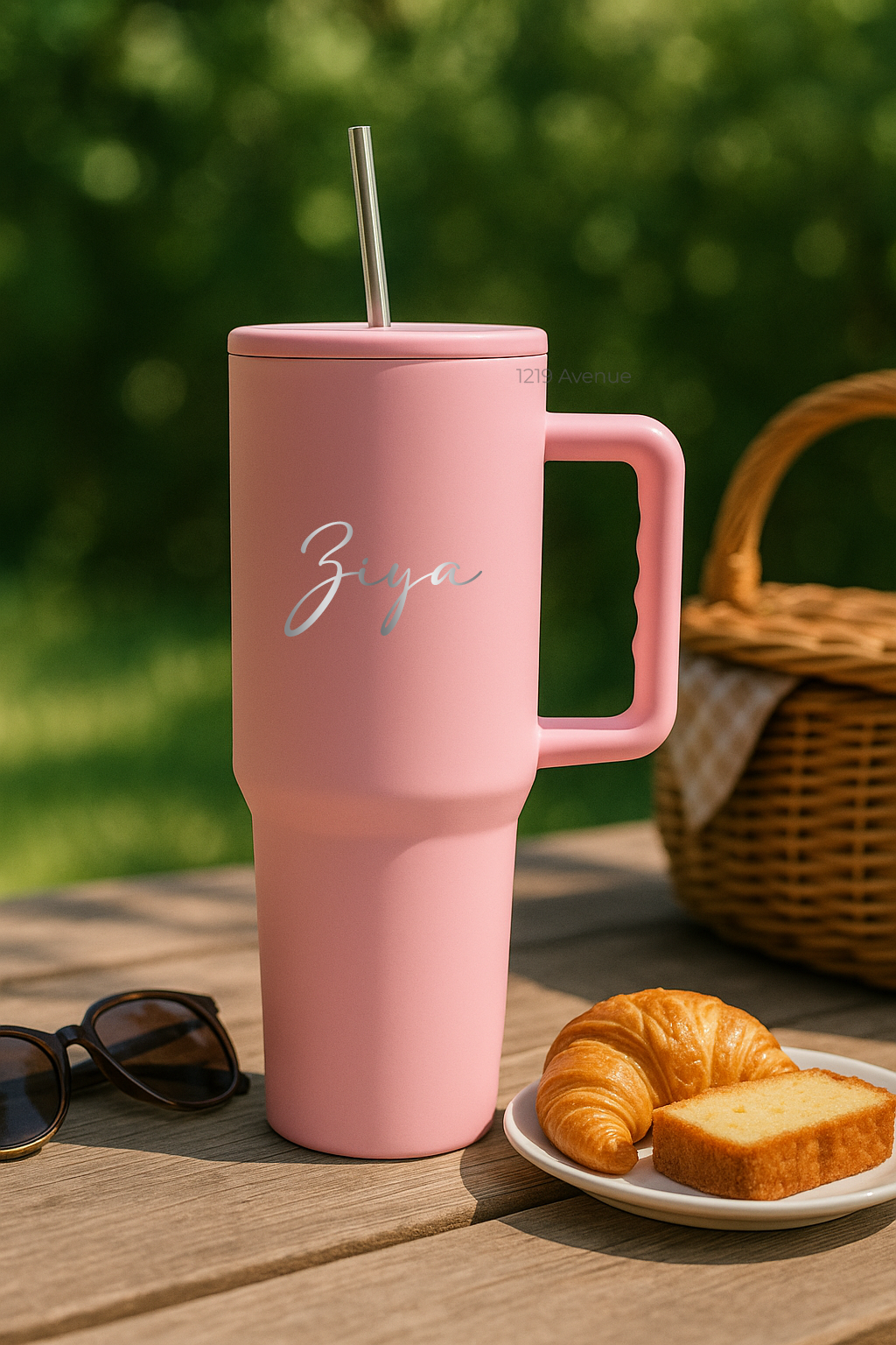 Personalized Elance WayFay Gen 3 | 100% Leak-Proof | Double Walled Insulated Hot & Cold 18+ Hrs | 1200 ML (1.2 Litre) | Premium