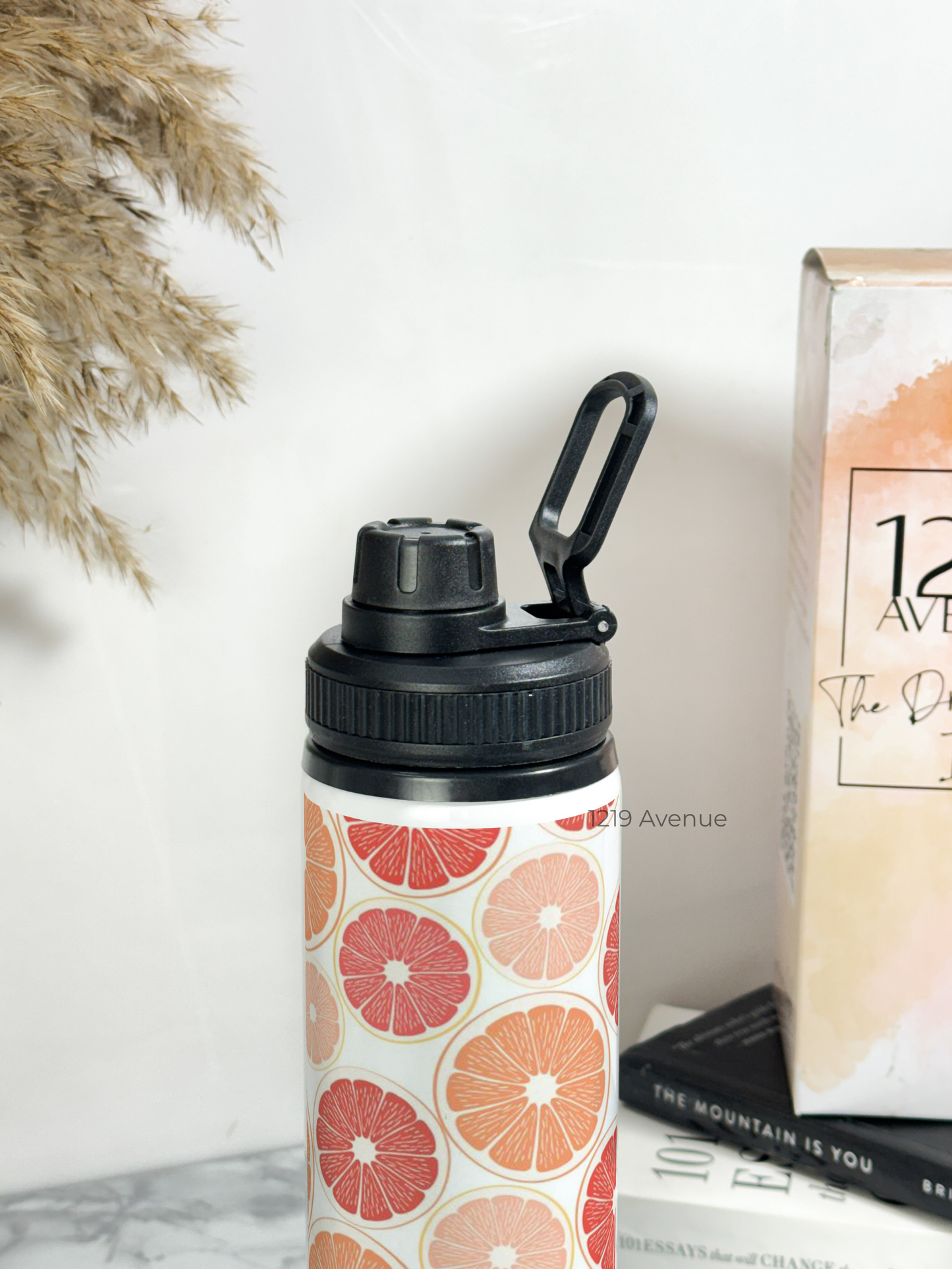 700ml Printed TANK-Sip Water Bottle | I Am Orangeing Print | For Office, School, Sports | Sipper Bottle with Carry Hook, Durable & Stylish