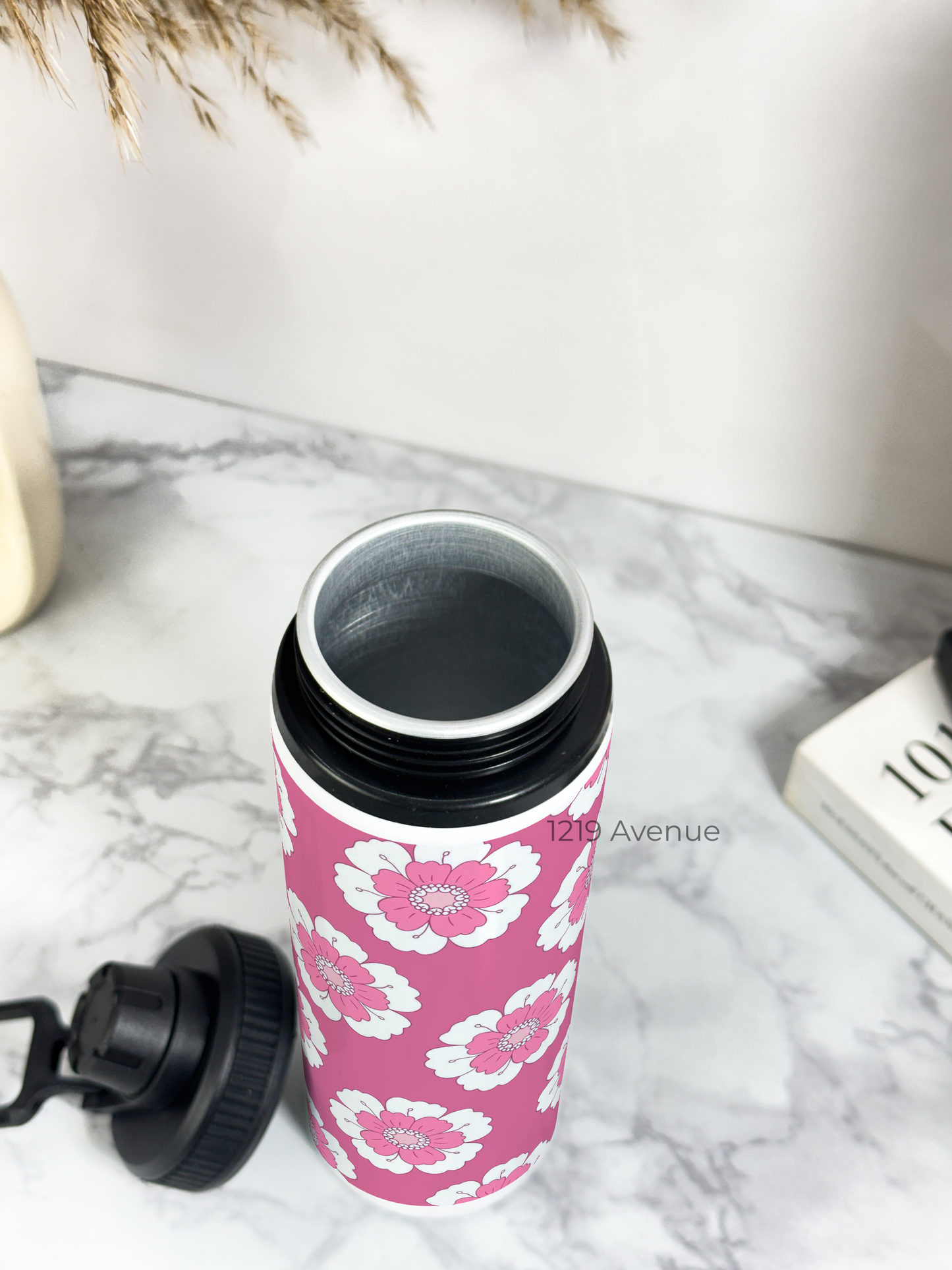 700ml Printed TANK-Sip Water Bottle | Loud Daisy* Print | For Office, School, Sports | Sipper Bottle with Carry Hook, Durable & Stylish