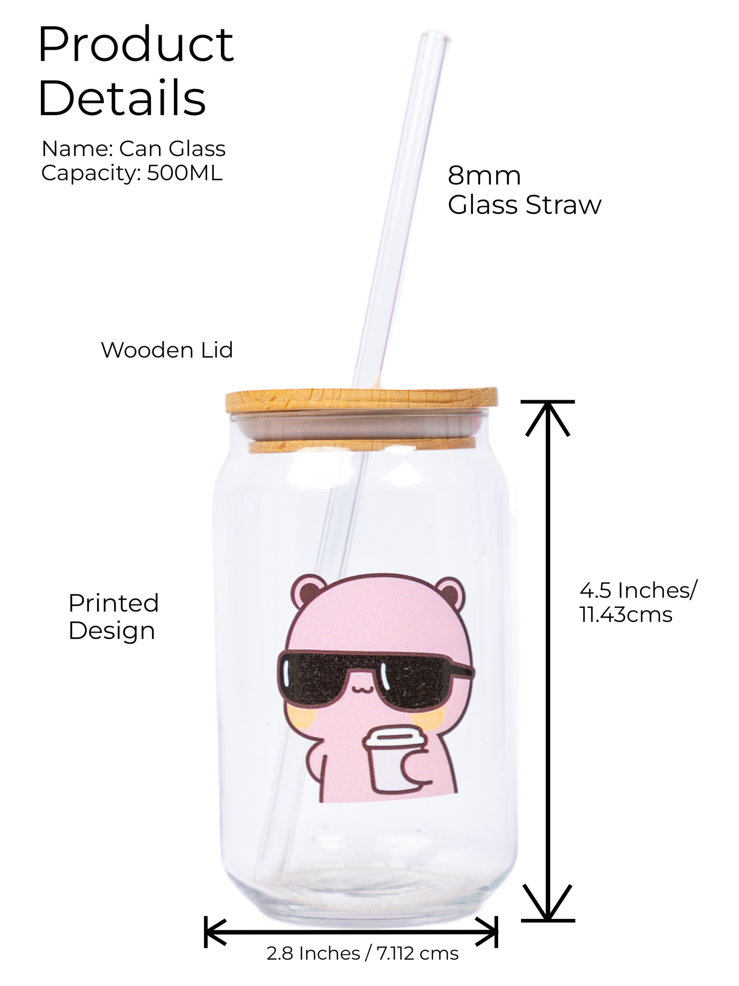 Can Shaped Sipper 500ml| What You Lokin At Print | 18oz Can Tumbler with lid, straw and coaster.
