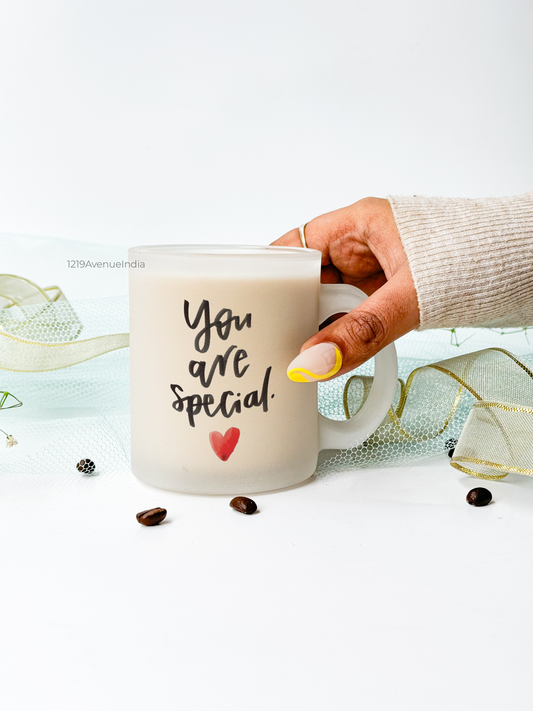 Frosted Mug 350ml | Special Someone Print | Pocket Picks Mugs