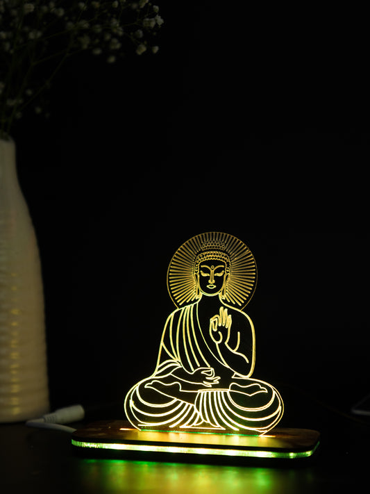 LED Side Table Lamp | Lord Budha | NO COD