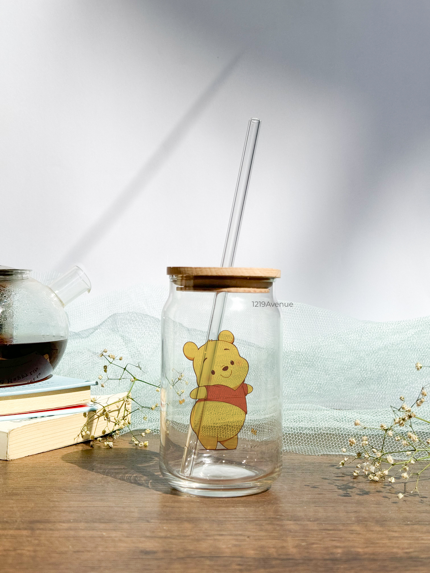 Can Shaped Sipper 500ml| Pooh| Tumbler with lid and straw