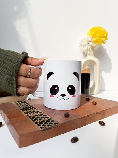 Ceramic Mug 350ml |The Cute Panda Print | Pocket Picks Mugs
