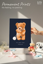 Printed 4K Ultra Gloss Metal Frame A3 Size | Fix It Yourself Print | 1.2mm Premium Thickness Wall Frame (12x18 Inches)