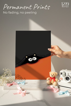 Printed 4K Ultra Gloss Metal Frame A3 Size | Little Spy Print | 1.2mm Premium Thickness Wall Frame (12x18 Inches)