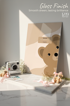Printed 4K Ultra Gloss Metal Frame A3 Size | Gentle Reminder Print | 1.2mm Premium Thickness Wall Frame (12x18 Inches)