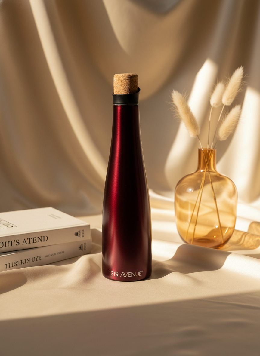 1219 Avenue Recherche Wine Shaped Premium Insulated Bottles 18hrs+ Hot and Cold 1219 Avenue India