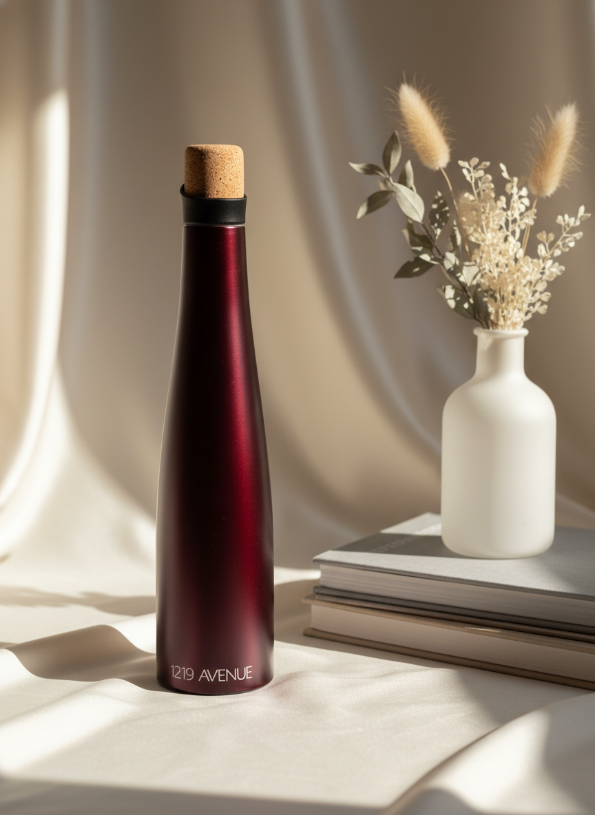 1219 Avenue Recherche Wine Shaped Premium Insulated Bottles 18hrs+ Hot and Cold 1219 Avenue India