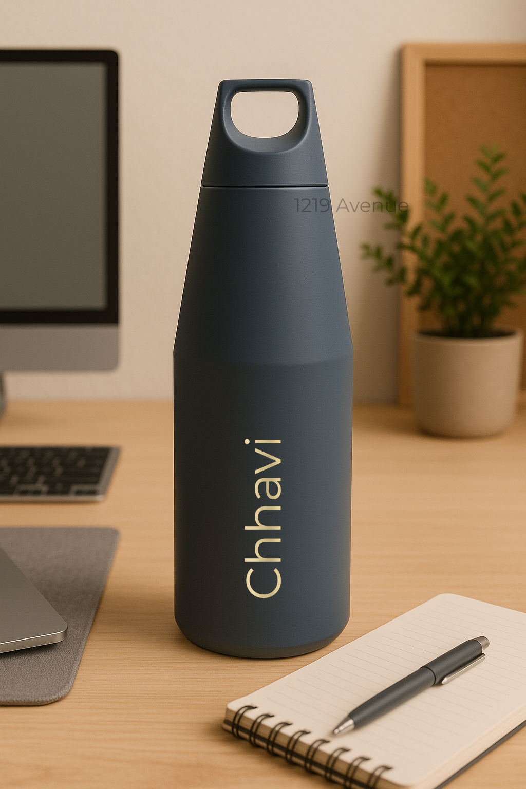Personalized Nuvra Geo-Dash Insulated Bottles 12hrs+ Hot and Cold |Premium Gifting | 580ml and 1100ml | 1 litre capacity