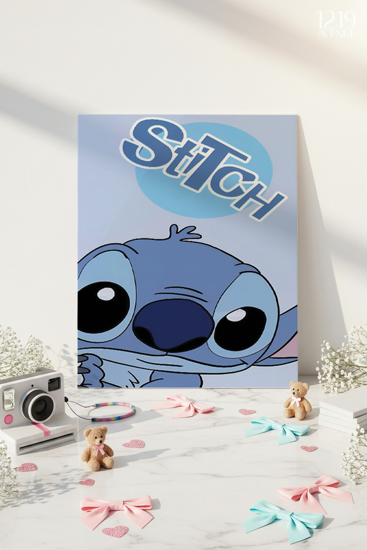 Printed 4K Ultra Gloss Metal Frame A3 Size | Little Trouble Print | 1.2mm Premium Thickness Wall Frame (12x18 Inches)