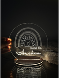 Personalized LED Side Table Lamp| Dream Big Name Customized