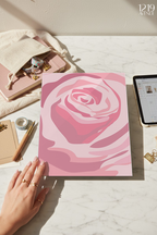 Printed 4K Ultra Gloss Metal Frame A3 Size | Endless Rose Print | 1.2mm Premium Thickness Wall Frame (12x18 Inches)