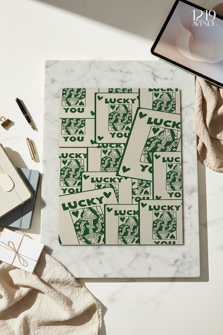 Printed 4K Ultra Gloss Metal Frame A3 Size | Queen of Luck Print | 1.2mm Premium Thickness Wall Frame (12x18 Inches)