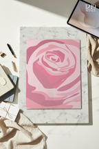 Printed 4K Ultra Gloss Metal Frame A3 Size | Endless Rose Print | 1.2mm Premium Thickness Wall Frame (12x18 Inches)