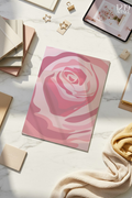 Printed 4K Ultra Gloss Metal Frame A3 Size | Endless Rose Print | 1.2mm Premium Thickness Wall Frame (12x18 Inches)