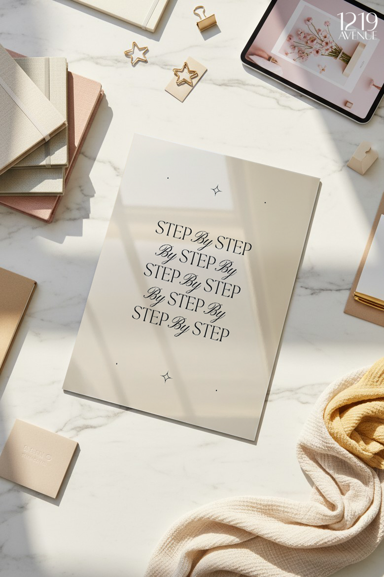 Printed 4K Ultra Gloss Metal Frame A3 Size | Step By Step Design | 1.2mm Premium Thickness Wall Frame (12x18 Inches)