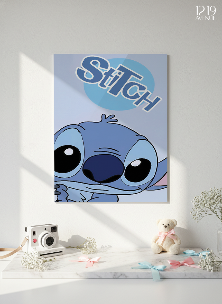 Printed 4K Ultra Gloss Metal Frame A3 Size | Little Trouble Print | 1.2mm Premium Thickness Wall Frame (12x18 Inches)