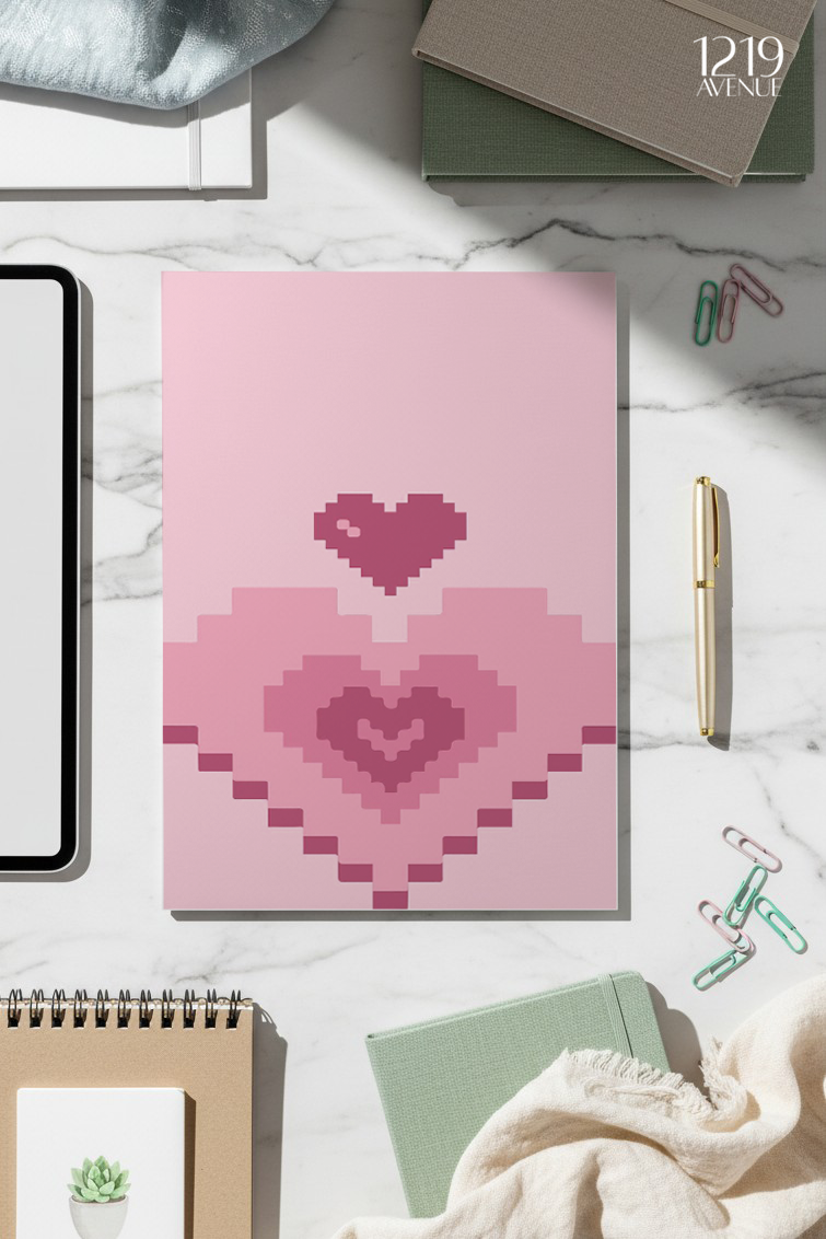Printed 4K Ultra Gloss Metal Frame A3 Size | Digital Love Print | 1.2mm Premium Thickness Wall Frame (12x18 Inches)