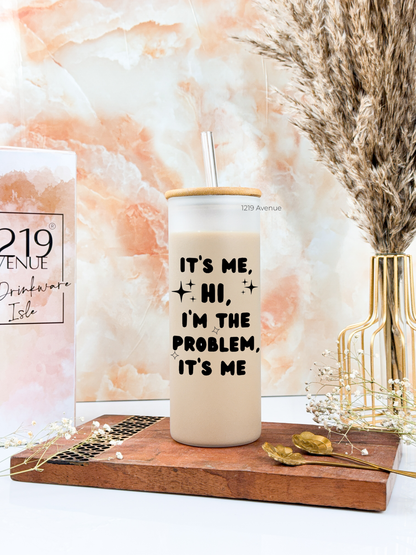 Frosted Grande Sipper 650ml| Its Me Only Print| 20oz Tall Tumbler with straw and lid