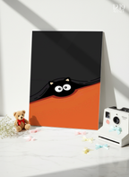 Printed 4K Ultra Gloss Metal Frame A3 Size | Little Spy Print | 1.2mm Premium Thickness Wall Frame (12x18 Inches)