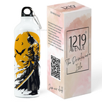 750ml Hooked-Up Water Bottle | Comic-Bat Print | Leak Proof | Printed Bottle with Carry Hook, Durable & Stylish
