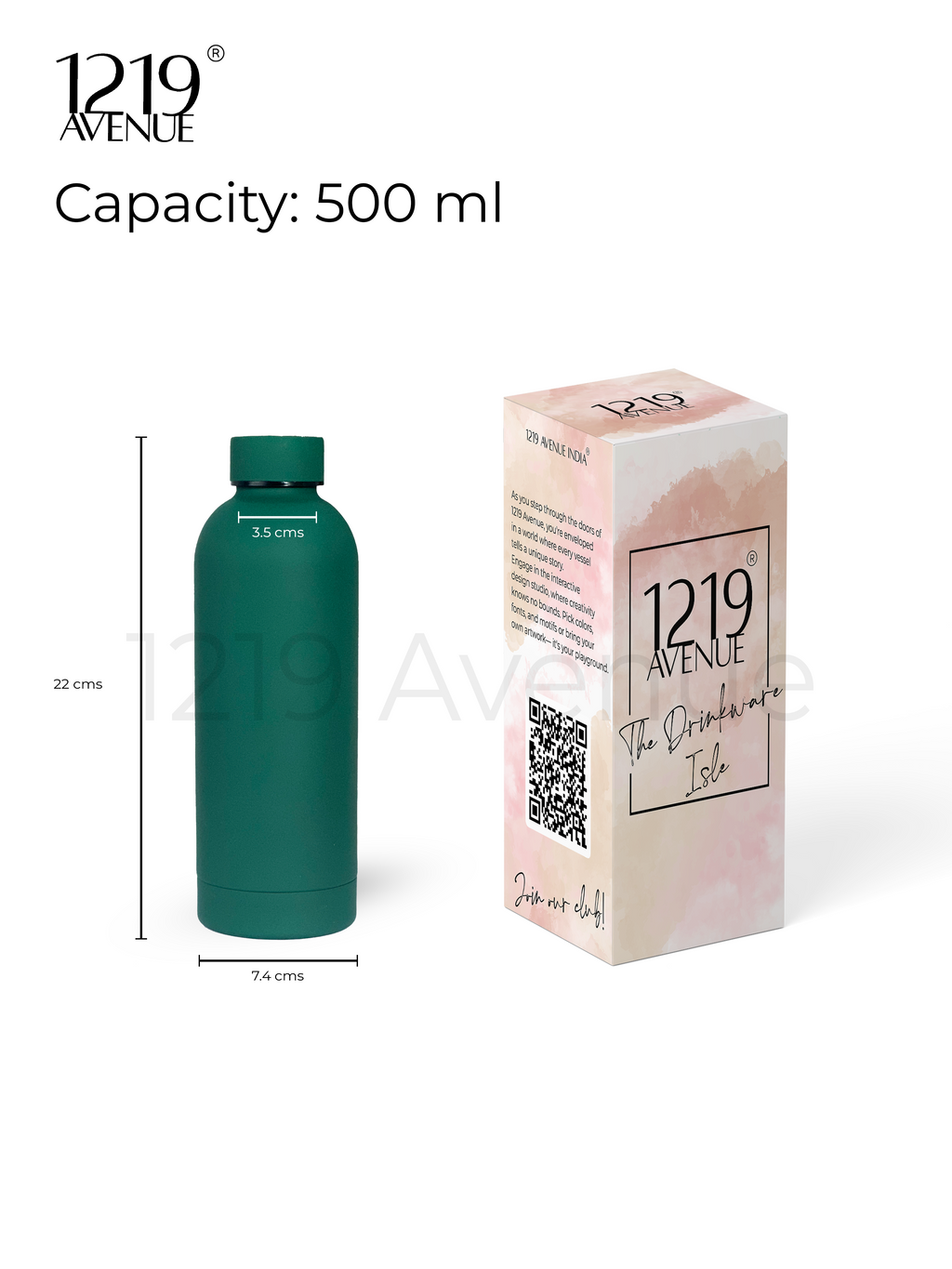 Personalized Bae-Sic Double Walled Insulated Bottles 500 ML| Name/Quote| Double Walled Insulated | 8-10hrs Hot And Cold |NO COD