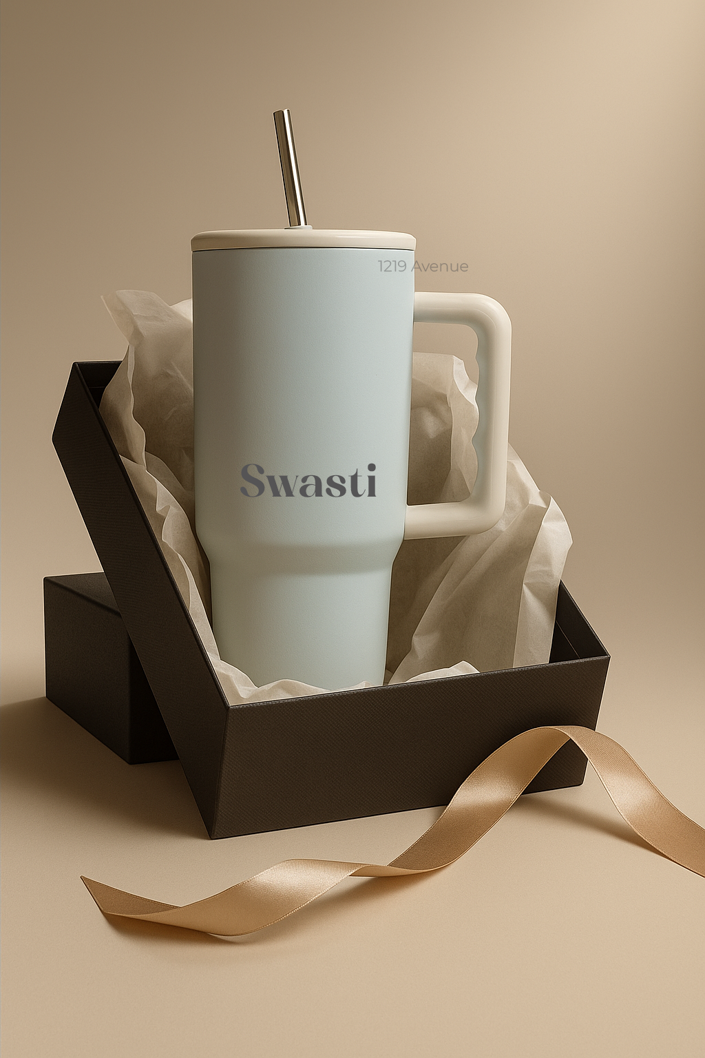 Personalized Elance WayFay Gen 3 | 100% Leak-Proof | Double Walled Insulated Hot & Cold 18+ Hrs | 1200 ML (1.2 Litre) | Premium