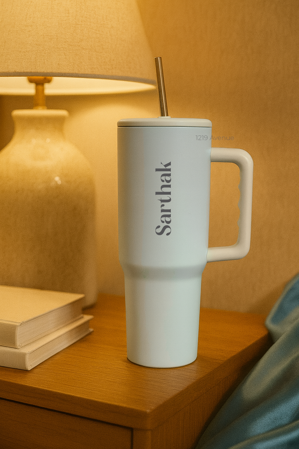 Personalized Elance WayFay Gen 3 | 100% Leak-Proof | Double Walled Insulated Hot & Cold 18+ Hrs | 1200 ML (1.2 Litre) | Premium