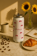 Ivora Metal Can Sipper 450 ML| Metal Cans 450 ML | Believe & Achieve Print | Double Walled Hot And Cold Tumbler