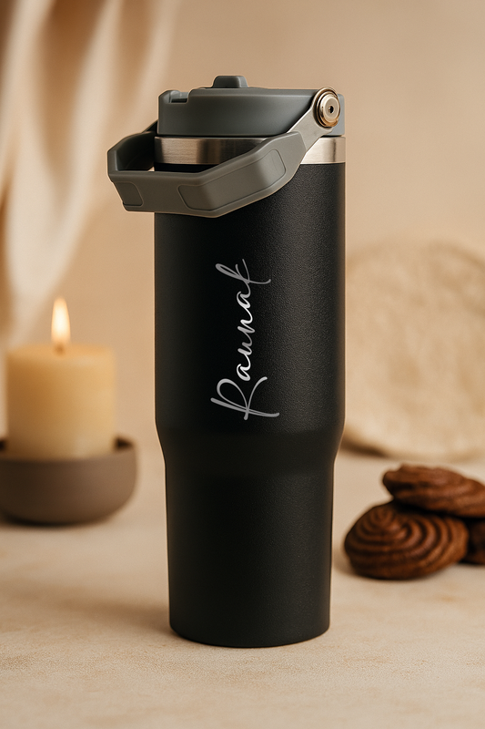 Personalized WayFay Double Walled Insulated 12 hrs+ Tumblers 950 ML | 1 litre | Premium Gifting
