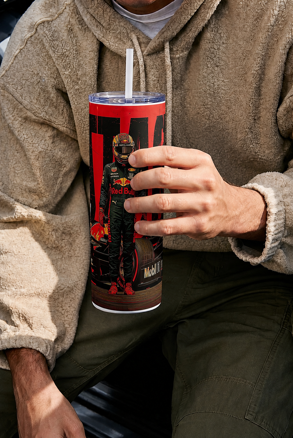 Colossal Tumbler 700ML with Straw | Star Boy Print | Double Walled Insulated Hot & Cold Tumbler 7–8 Hours