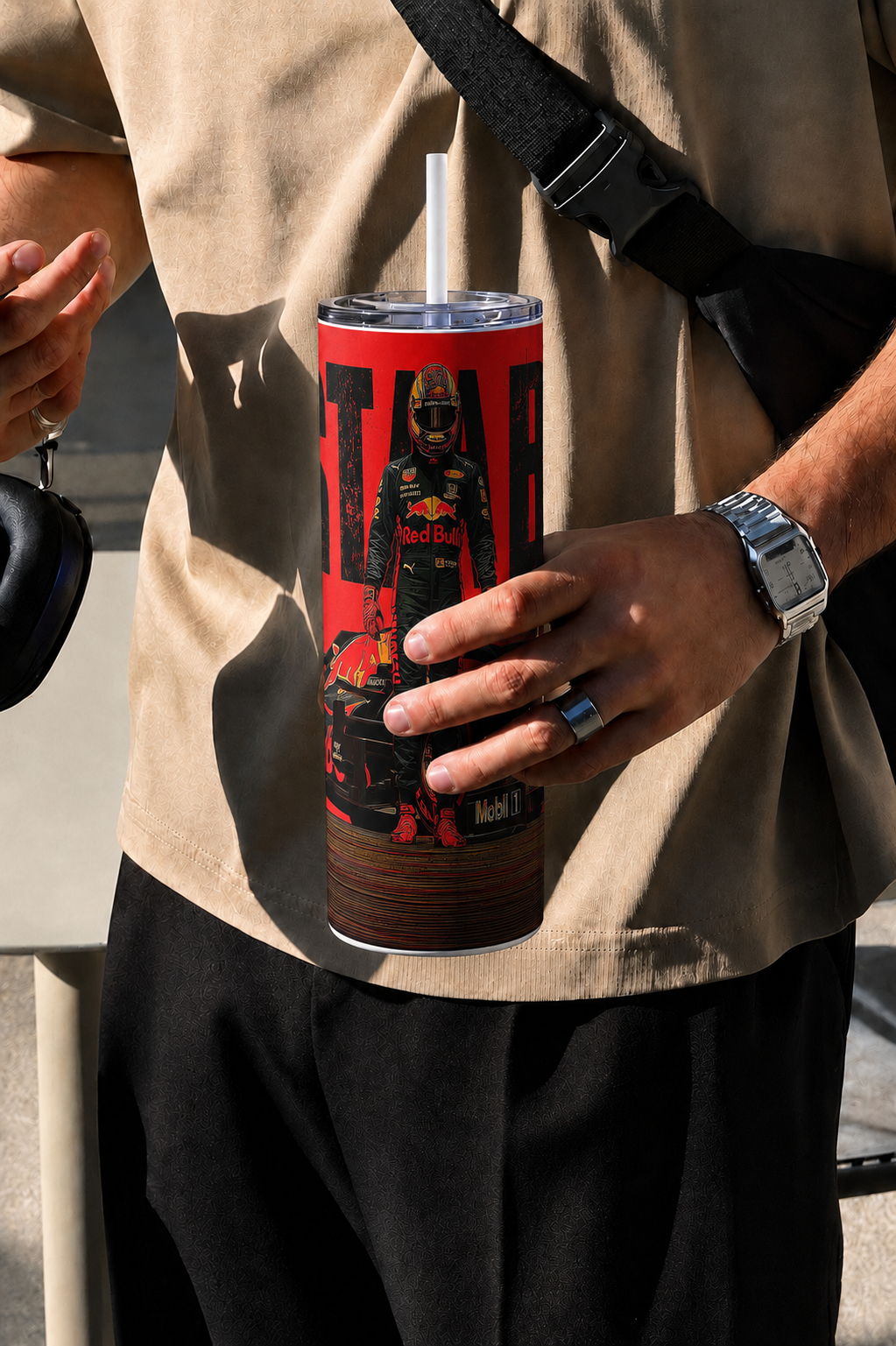 Colossal Tumbler 700ML with Straw | Star Boy Print | Double Walled Insulated Hot & Cold Tumbler 7–8 Hours
