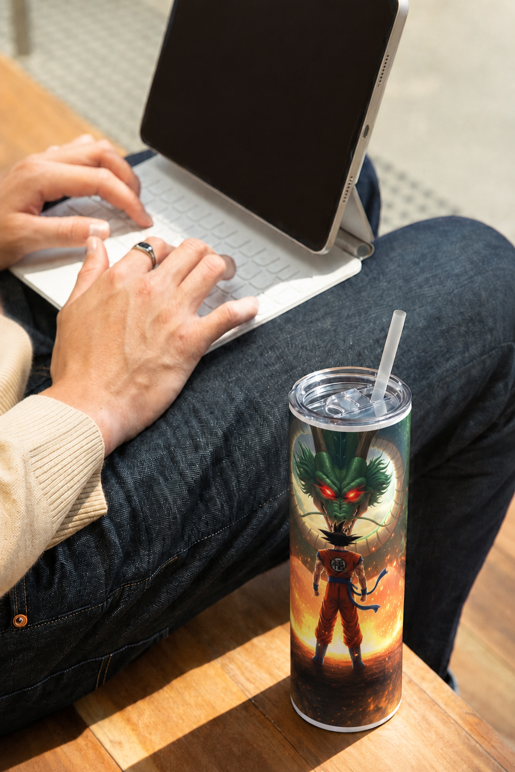 Colossal Tumbler 700ML with Straw | Dragon Ascension Print | Double Walled Insulated Hot & Cold Tumbler 7–8 Hours