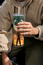 Colossal Tumbler 700ML with Straw | Dragon Ascension Print | Double Walled Insulated Hot & Cold Tumbler 7–8 Hours