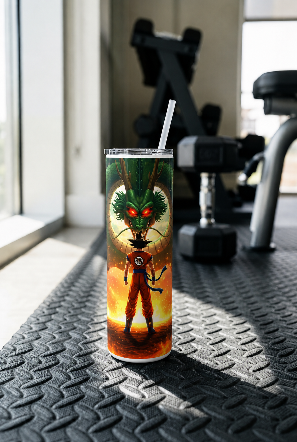Colossal Tumbler 700ML with Straw | Dragon Ascension Print | Double Walled Insulated Hot & Cold Tumbler 7–8 Hours