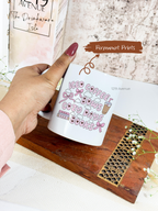 Ceramic White Mug 350ml | Iced Coffee & Bows | Pocket Picks Mugs
