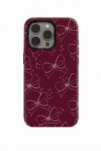 Cloud Skin Case for iPhone 14 to 17 Series|  Love Tied Print | Premium 3D Hard Shell Cover