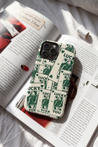 Cloud Skin Case for iPhone 14 to 17 Series|  Lucky You Print | Premium 3D Hard Shell Cover