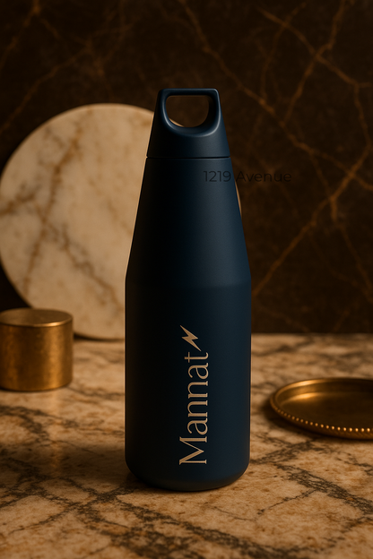 Personalized Nuvra Geo-Dash Insulated Bottles 12hrs+ Hot and Cold | 580ml and 1100ml