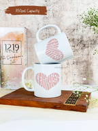 Ceramic White Mug 350ml | Feminist Print | Pocket Picks Mugs