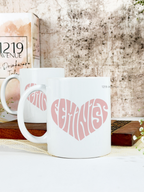Ceramic White Mug 350ml | Feminist Print | Pocket Picks Mugs