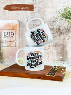 Ceramic White Mug 350ml | Mindful Muse | Pocket Picks Mugs