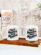 Ceramic White Mug 350ml | Mindful Muse | Pocket Picks Mugs