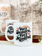 Ceramic White Mug 350ml | Mindful Muse | Pocket Picks Mugs