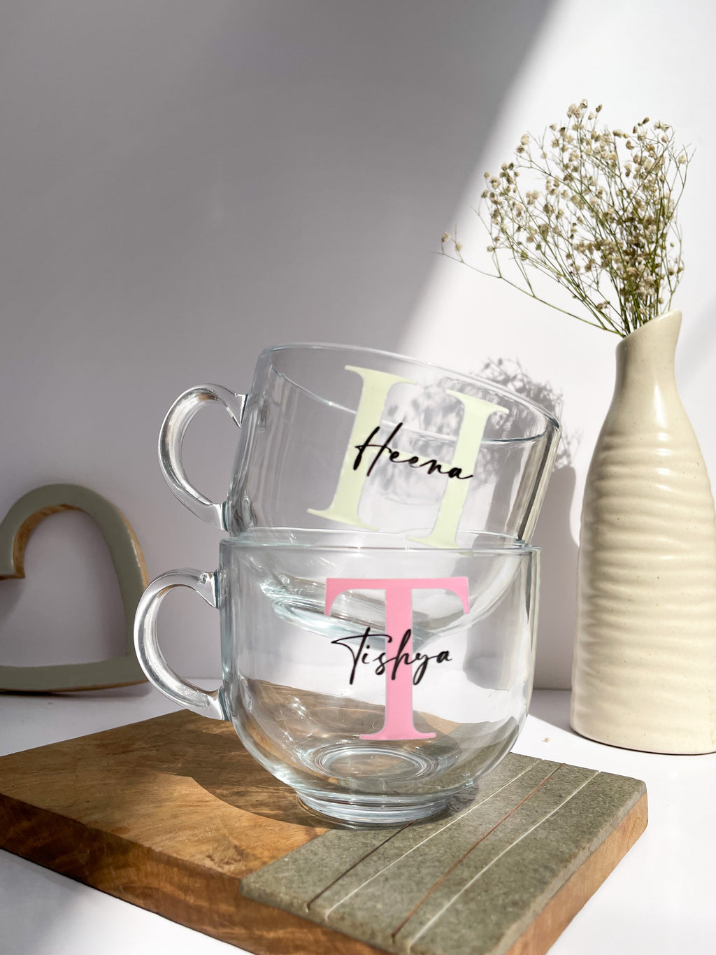 Personalized Name and Initial Jumbo Round Wee Cups 420ml NO COD