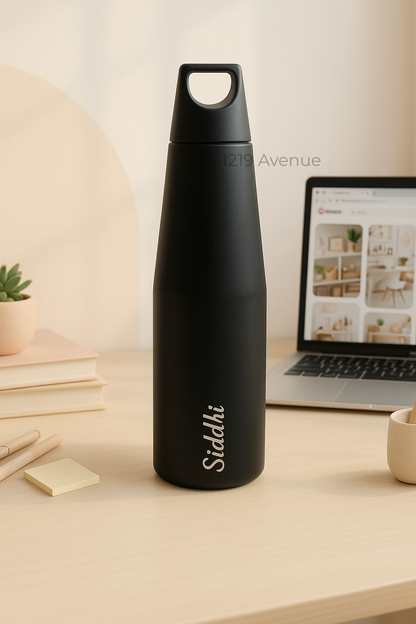 Personalized Nuvra Geo-Dash Insulated Bottles 12hrs+ Hot and Cold | 580ml and 1100ml