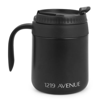 Personalized Name with Initial Elixir Double Walled Insulated Mug 400 ML
