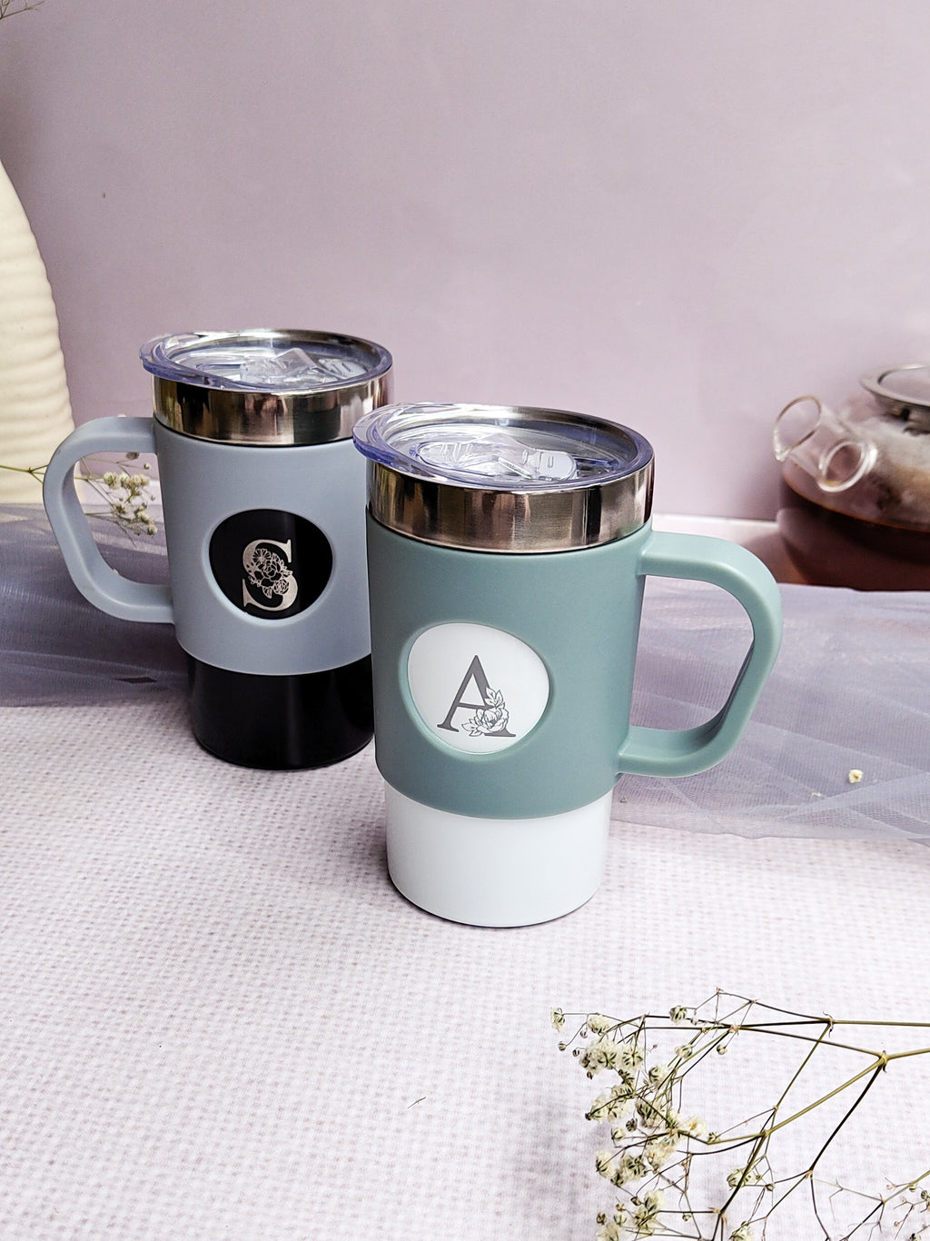 Personalized Name Initial Jawa Mugs 450ml